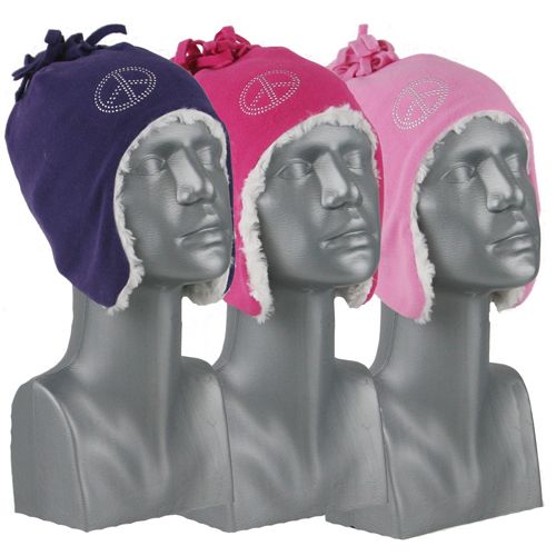 BLING PEACE MICROFLEECE HELMET