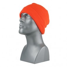 00714   -   BLAZE ORANGE KNIT CUFF HAT 