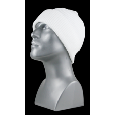 00720   -   ACRYLIC KNIT CUFF HAT   -   WHITE ONLY