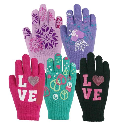 GIRLS GRIPPER STRETCH MAGIC GLOVE