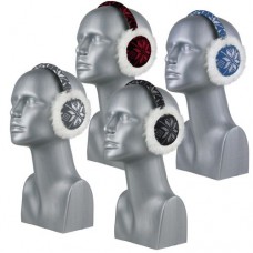 75336  -  SNOWFLAKE & FUR EAR WARMER