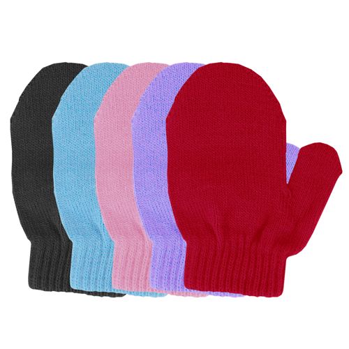 TODDLER SOLID STRETCH MAGIC MITTEN