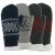 86120   -   RAGG WOOL SNOWFLAKE MITTEN