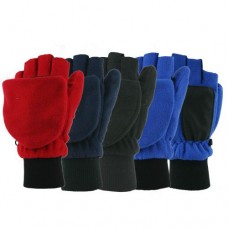 87094  -  BOYS FLEECE POP TOP GLOVE MITTEN - SIZE 8-16