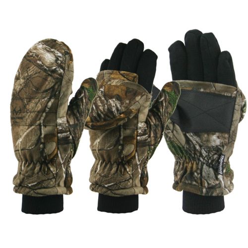 ''MENS REALTREE EDGE TRICOT  POP-TOP GLOVE, THINSULATE''