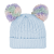 37018  -  TODDLER DOUBLE POM CUFF HAT