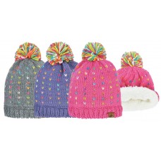 96583 -44166   -  SPACEDYE TRIM BEANIE, PLUSH LINING