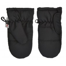 87140B   -   TASLON SKI MITTEN, BLACK ONLY