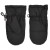 87140B   -   TASLON SKI MITTEN, BLACK ONLY