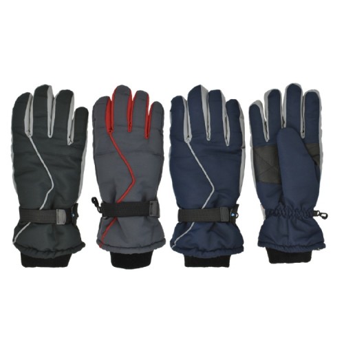 ''MENS MICROFIBER SKI GLOVE, THINSULATE, WATERPROOF''