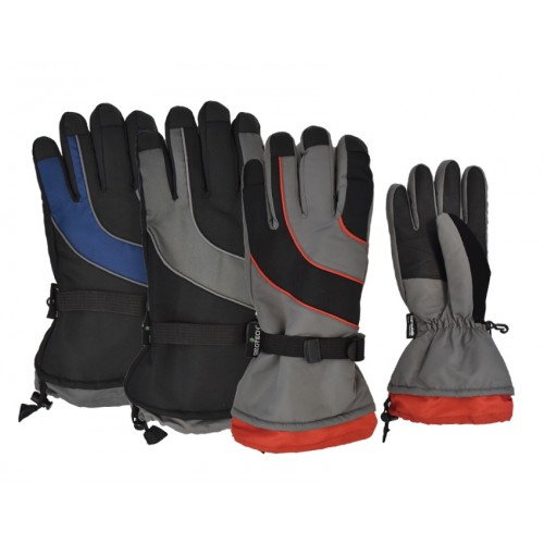 ''MENS BEC-TECH WINDPROOF, BREATHABLE, WATERPROOF SNOWBOARD GLOVE, THINSULATE''