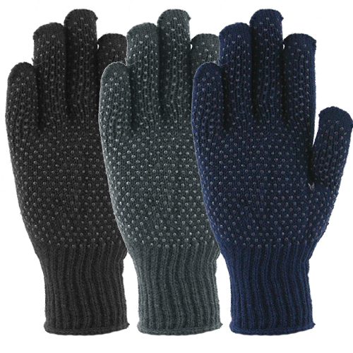 CASUAL GLOVES : Men's Gripper Knit Glove | Grand Sierra