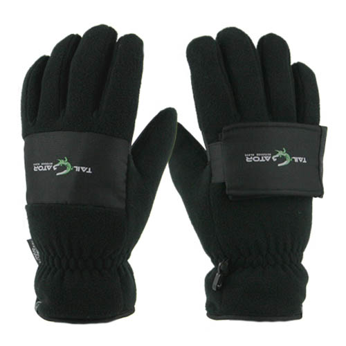 MENS BLACK SPORT FLEECE TAILGATOR BEVERAGE GLOVE - MEDIUM ONLY