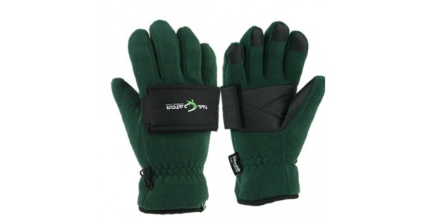 Large Grand Sierra Tailgator Fleece Glove with Beverage Holder Black