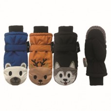 31144  -   BOYS FACES SKI MITTEN