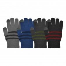 37140   -   TOUCHSCREEN STRIPED KNIT STRETCH GLOVE