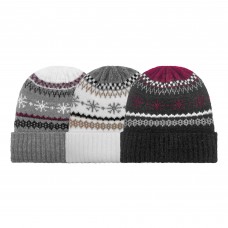 75030   -   SNOWFLAKE CUFF HAT