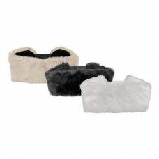 75172  -  FAUX FUR HEADBAND WITH MICROFLEECE LINING
