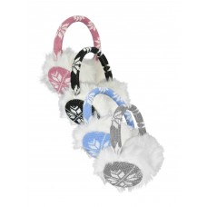 75336  -  SNOWFLAKE FAUX FUR EARMUFF