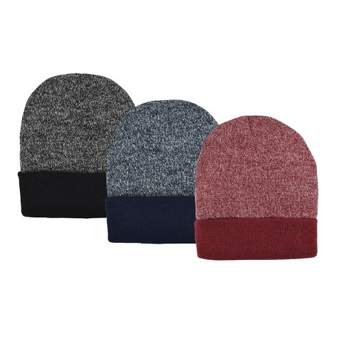 FLEECE LINED SUPER STRETCH CUFF HAT