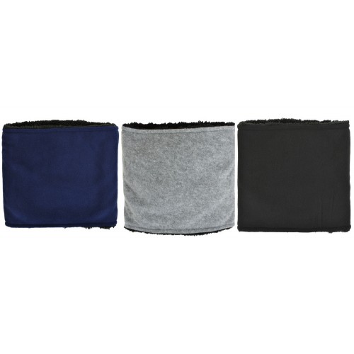 PLUSH LINED SUPER-SOFT MICROFLEECE NECK GAITER
