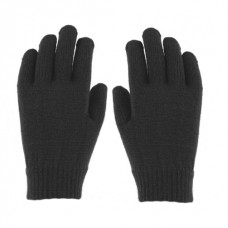 36119   -   ACRYLIC SOLID STRETCH GLOVE   -   BLACK ONLY