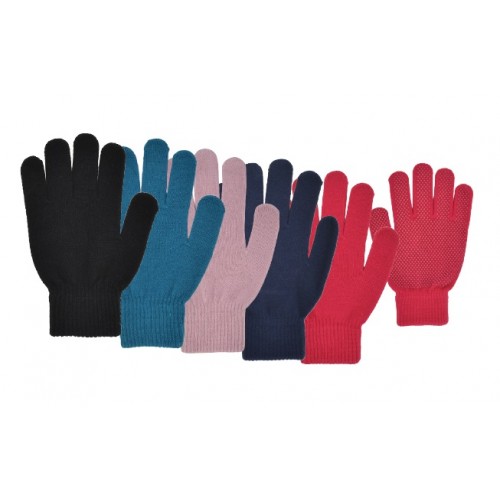 Mechanix 45/294 Blue Dot Grip White Cotton Grip Gloves One Size Fits Most Adult 
