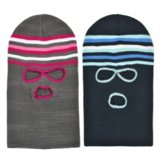 44010  -  GIRLS KNIT 3 HOLE FACE MASK