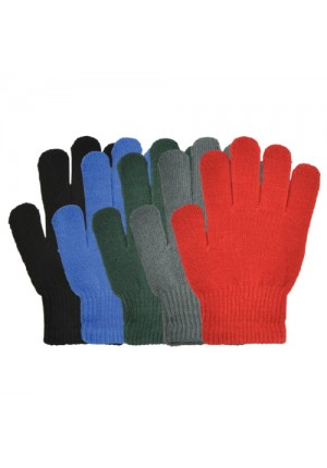 BOYS SOLID MAGIC STRETCH GLOVE