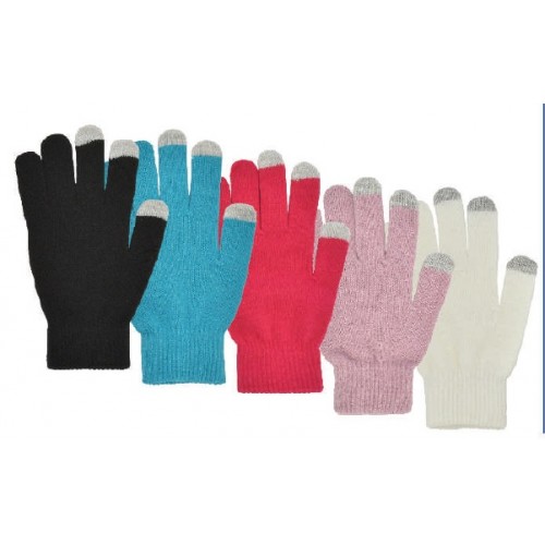 WOMENS TOUCHSCREEN MAGIC STRETCH GLOVE