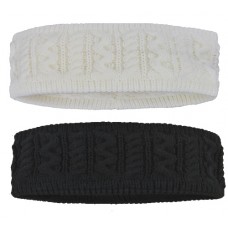 90068  -  CABLE HEADBAND WITH SHERPA LINING